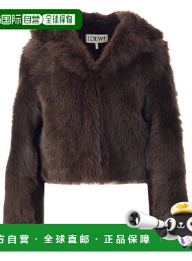 香港直邮LOEWE 女士外套 S540Y19L273110 AW2022 深棕色 shearlin