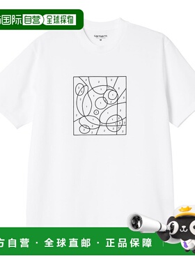 日本直邮Carhartt WIP SS25 S/S By The Numbers T-Shirt 宽松数T