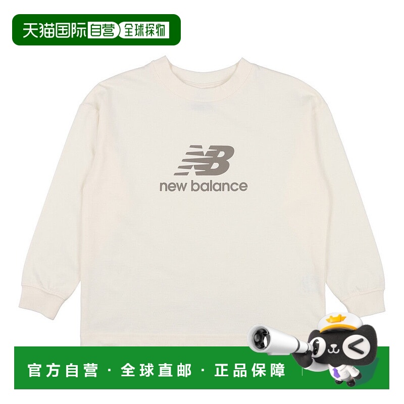 日本直邮 New Balance 儿童长袖T恤 ABT55538速干