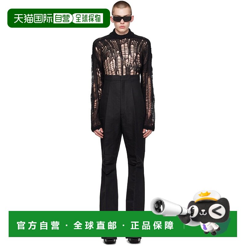 香港直邮Rick Owens Lilies 瑞克 欧文斯 男士 黑色 Dirt Bolan