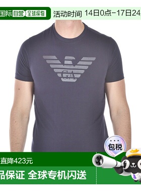 香港直邮Emporio Armani 海军蓝徽标T恤 3Z1T881J00Z短袖阿玛尼