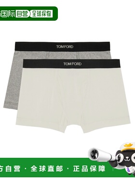 1h可退 香港直邮Tom Ford 汤姆 福特 男士 平角内裤(2件套) T4XC3