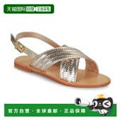WAPITI CUIR 女鞋 欧洲直邮Jonak 凉鞋 498 METALLISE PLA