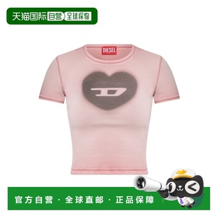 香港直邮DIESEL女士T恤TELEA128360SQAD35U