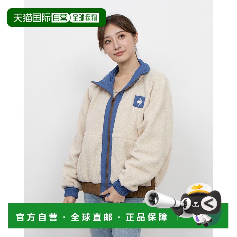 日本直邮 Lativ 女士中棉可两面穿抓绒夹克 LT4FSW50L运动休闲