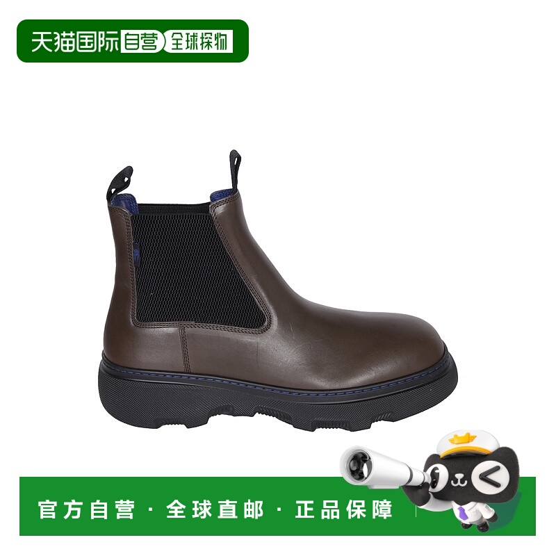 1h可退 香港直邮BURBERRY 男士靴子 8092590C1170 AW2024 棕色