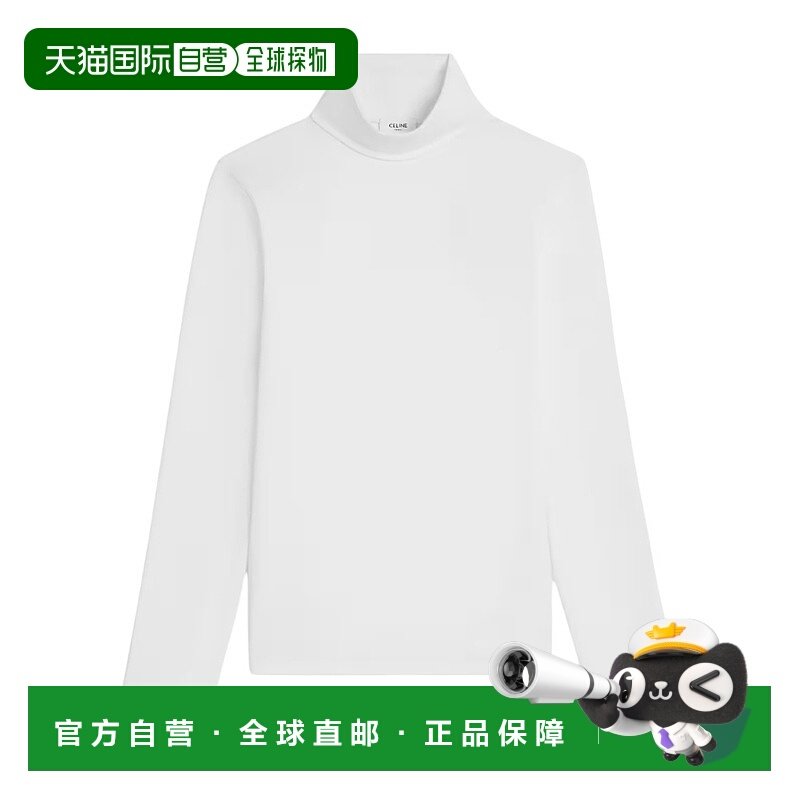 香港直邮CELINE 女士针织衫 RX0CN1012GFP9 SS2026 白色 长袖针织