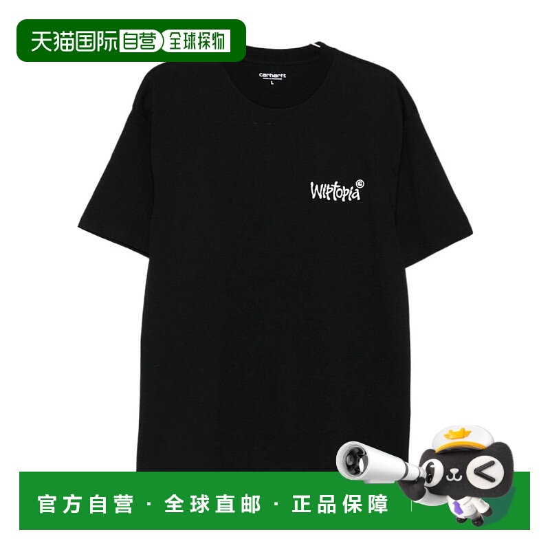 1h可退 香港直邮CARHARTT WIP 男士T恤 I035495K02XX AW2025 黑色