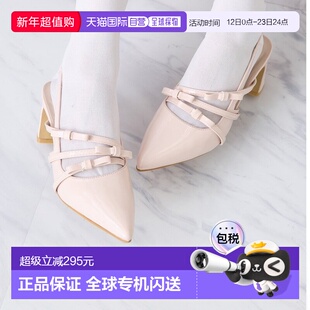 1h可退 日本直邮one after another NICE CLAUP 女士 半拖鞋 蝴