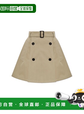 香港直邮BURBERRY 女士半身裙 8116006C2247QUILL AW2025 浅棕色
