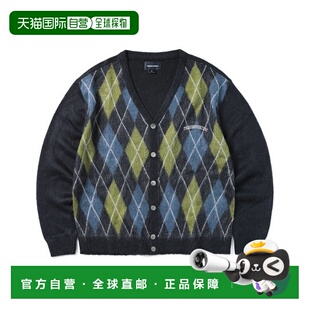 Cardigan Argyle NavyTN223KKNCK01 开衫 韩国直邮THISISNEVERTHAT