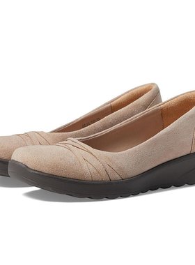 美国直邮BZees女士时装鞋浅口平底圆头真皮休闲时尚透气百搭女鞋