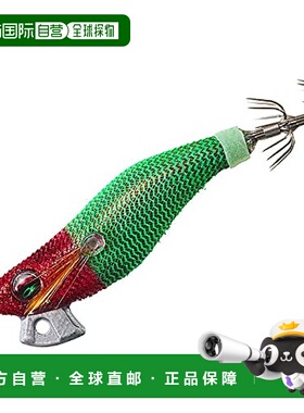 【日本直邮】Daiwa达亿瓦 翡翠 鱿鱼 金属滴管Egi类 RV 2.5红绿色