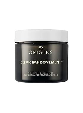 Origins悦木之源 竹炭丰盈清洁涂抹面膜75ml 黑金泥娃娃