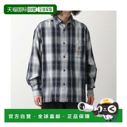 日本直邮Carhartt 长袖衬衫 L/S BLANTON SHIRT I034379 2MCXX Bl