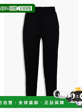 1h可退 香港直邮Sandro 女士 针织锥形长裤 SFPPA01529BLACK卫裤