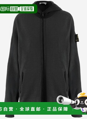 香港直邮PREMIATA 男士夹克 PMG28BLACK AW2025 黑色 Wool cardig