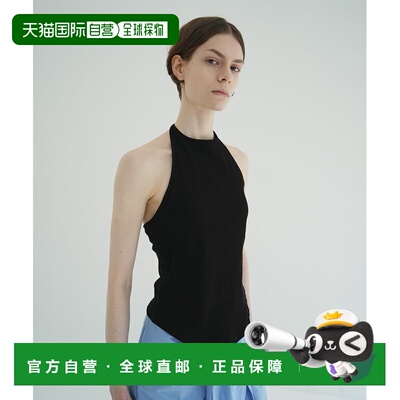 日本直邮CLANE 女装 立体剪裁短款交叉背心 19105【付后1h可退】