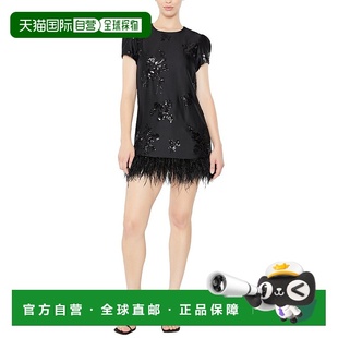 Floral black Sequin Dress 美国奥莱直发 Marullo 自营Likely