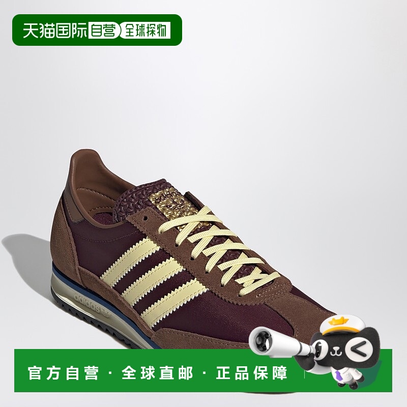 1h可退 香港直邮潮奢 Adidas Originals 女士 SL72 OG Maroon/Alm