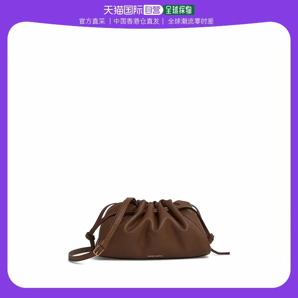 香港直邮潮奢 Mansur Gavriel 女士Bloombag迷你皮革单肩包怎么样,好用不?