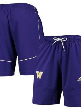 阿迪达斯|男子紫色华盛顿哈士奇队 Swingman 篮球 AEROREADY 短裤