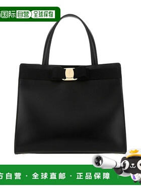 1h可退 香港直邮FERRAGAMO/菲拉格慕 25FW Vara 蝴蝶结顶部提手单