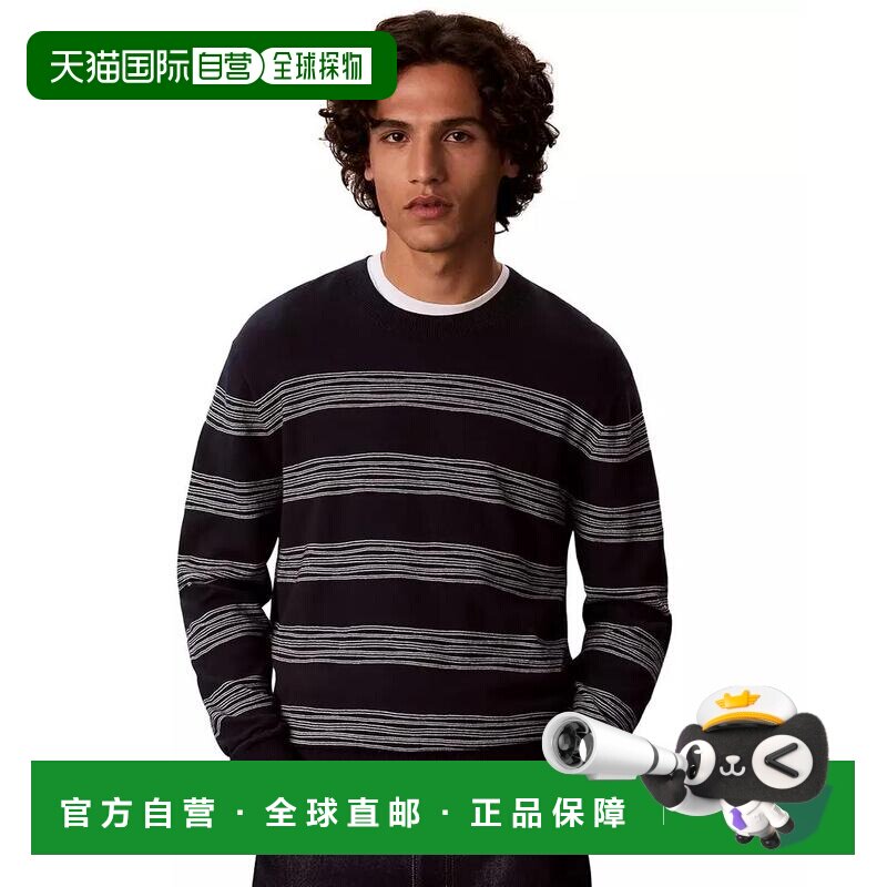1h可退 【美国直邮】calvin klein/凯文克莱 男士 毛衣长袖图片