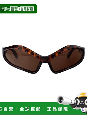 香港直邮BALENCIAGA 男士太阳镜 BB0314S002 CO 棕色 Sunglasses