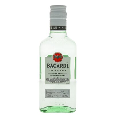 欧洲直邮Bacardi百加得朗姆酒37.5%200ml波多黎各口感甘醇清爽