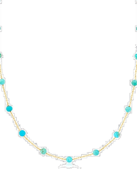 自营Ross-Simons 出品的 RS Pure 3-3.5 毫米绿松石珠台项链 14