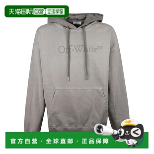 WHITE AW2025 男士 OMBB085F25FLE00V 灰色 针织衫 香港直邮OFF