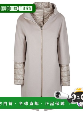 1h可退 香港直邮潮奢 Herno 女士 拉链长袖羽绒服 CA000544D33313