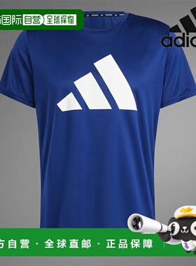 韩国直邮adidas [特价] 阿迪达斯短袖 Tee /K7- IN0076 / RUN IT