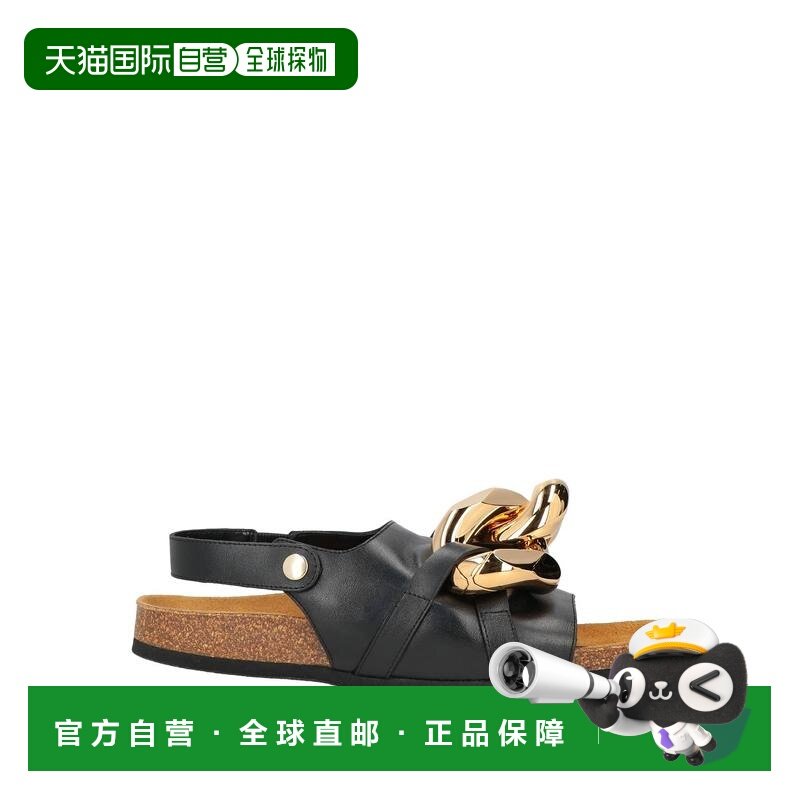 1h可退 香港直邮潮奢 J.W. Anderson 女士 凉鞋 black黑色 舒适时,女鞋,时装凉鞋,淘宝优惠券,粉丝福利购,淘宝优惠卷