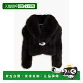 精饰人造皮草夹克 香港直邮Alexander 1WC 王 女士 Wang 亚历山大