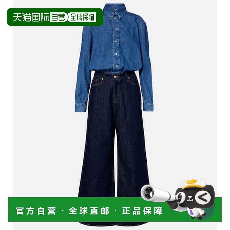 香港直邮7 For All Mankind 赛文 弗奥曼德 女士 牛仔连衣裤