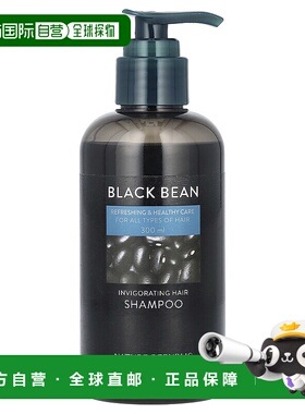 香港直邮自然乐园,Black Bean, Invigorating Hair Shampoo, For