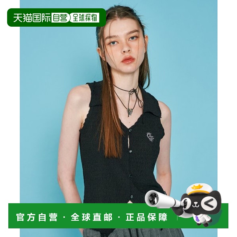 韩国直邮NASTY FANCY CLUB街头辣妹潮牌酷帅休闲时尚新款吊带背心