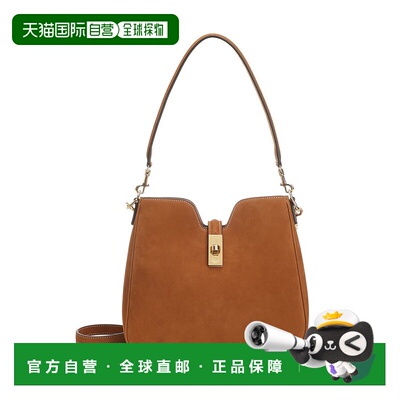 香港直邮CELINE 女士单肩包 120693GR502CM AW2025 浅棕色 CAMILL