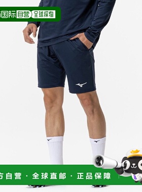 日本直邮美津浓 MIZUNO 纯色针织短裤 男款 P2MDC08114