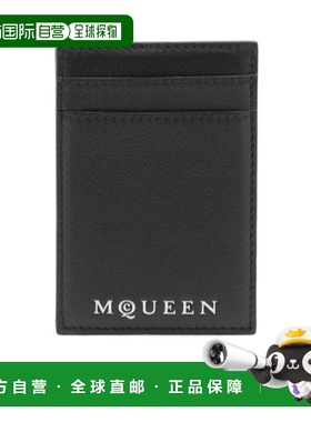 香港直邮ALEXANDER MCQUEEN 男士卡包 8361401AAU61080 AW2025