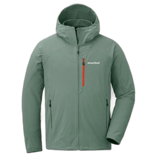 1h可退 日本直邮Montbell 连帽外套男款软壳防风外套户外1106708