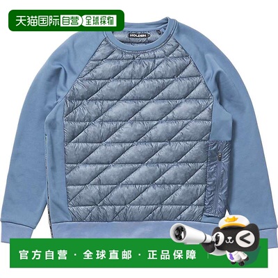 自营Holden Men's Hybrid Down Crew - Medium - China Blue - ch