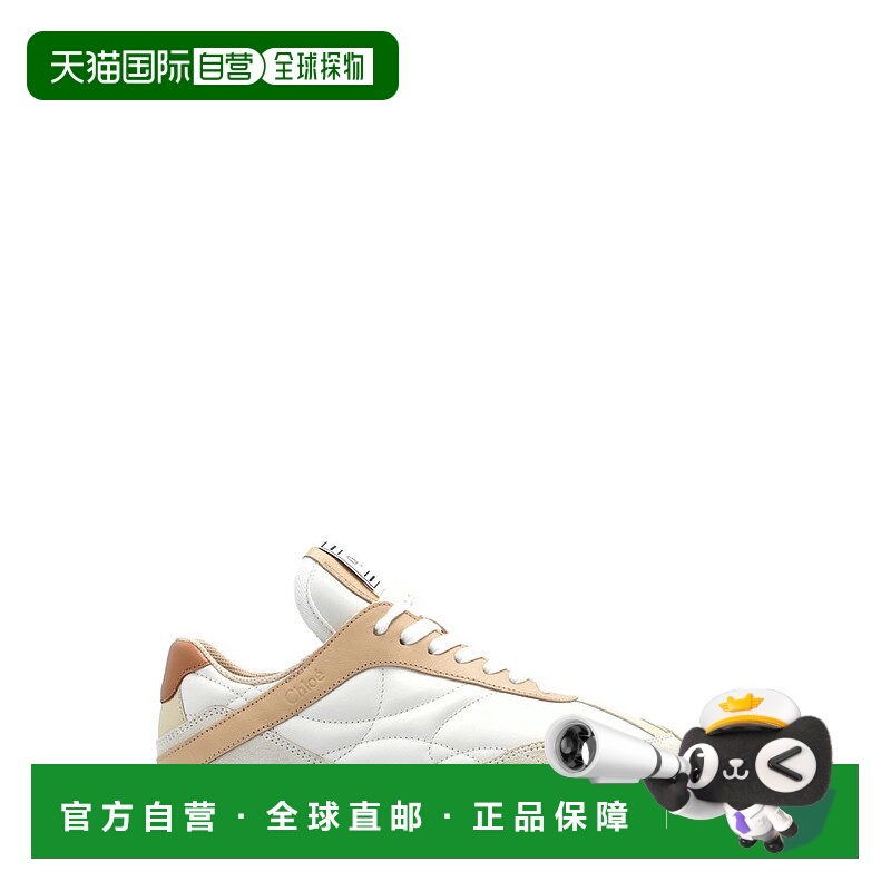 1h可退 香港直邮潮奢 Chloe 蔻依 女士 標誌繫帶運動鞋 CHC25U07I