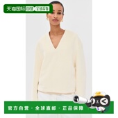 香港直邮Jil 女士 Sander 1h可退 吉尔 桑达 V领长袖 上衣