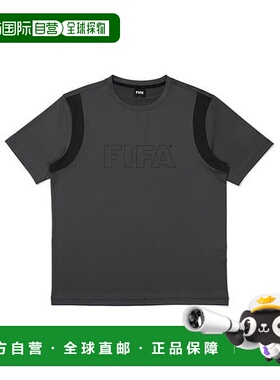 韩国直邮FIFA 1904 深灰色防寒短袖T恤 FF32TH21U 150 N_P3615096
