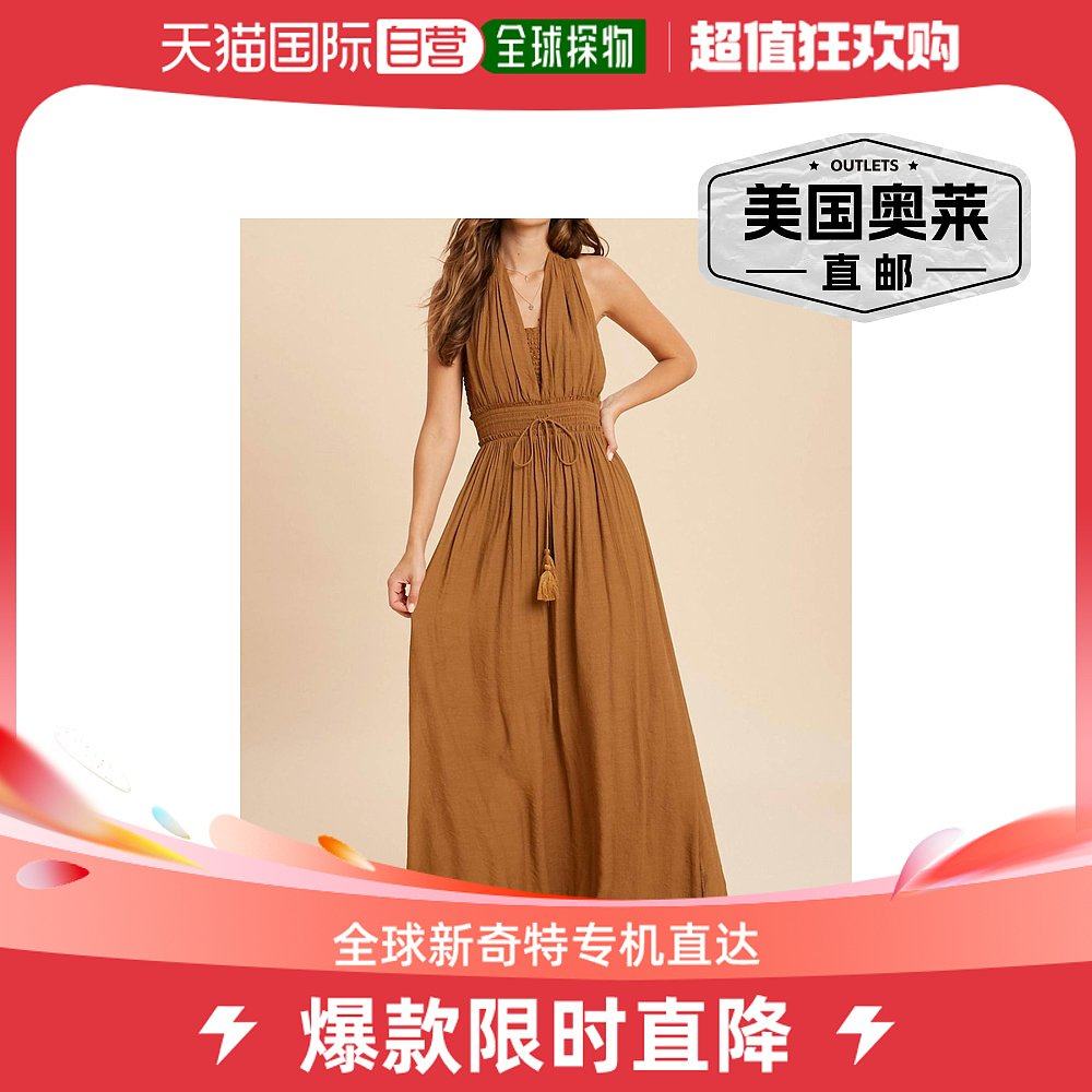 wishlistGucci 波西米亚风格挂脖长连衣裙 - gucci 【美国奥莱】