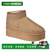 自营True 美国直发奥莱短靴 胸部 Religion 女士毛圈布水钻靴