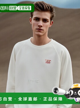 韩国直邮DEUS 52号船员长袖圆领衫 男士运动休闲宽松型 DMF238070